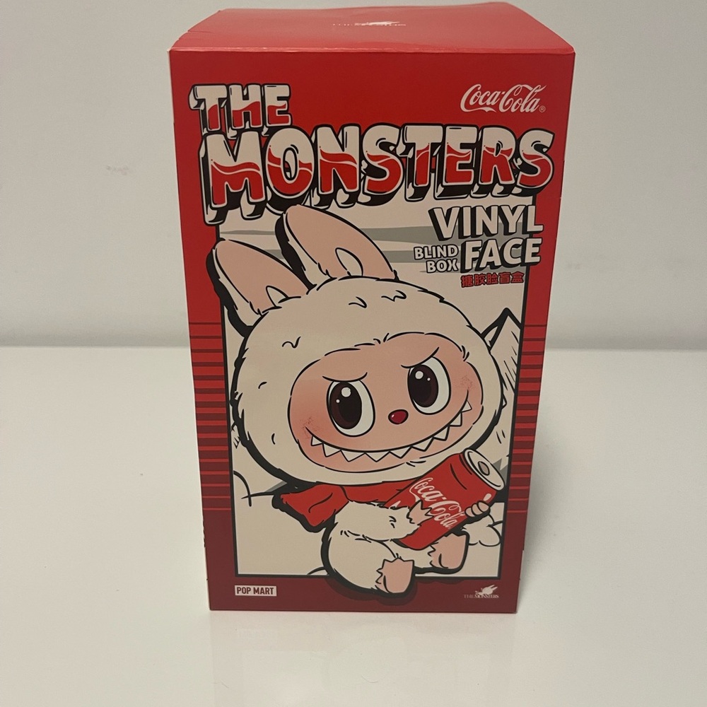 “Authentic” Labubu “Happy Factor” Coca-Cola The Monsters Vinyl Face (Blind Box)